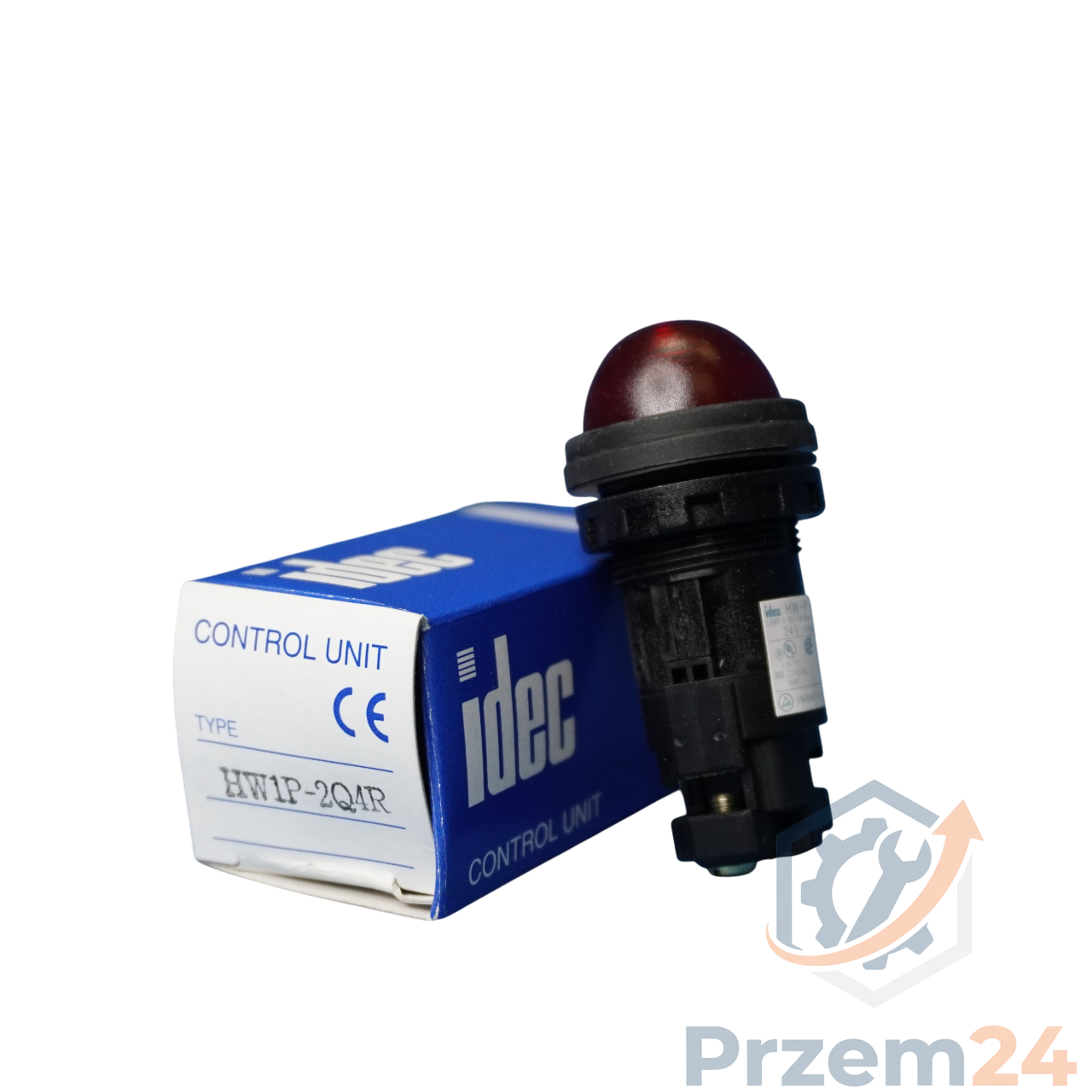 IDEC-HW1P2Q4R-Czerwona-lampa-sygnalizacyjna