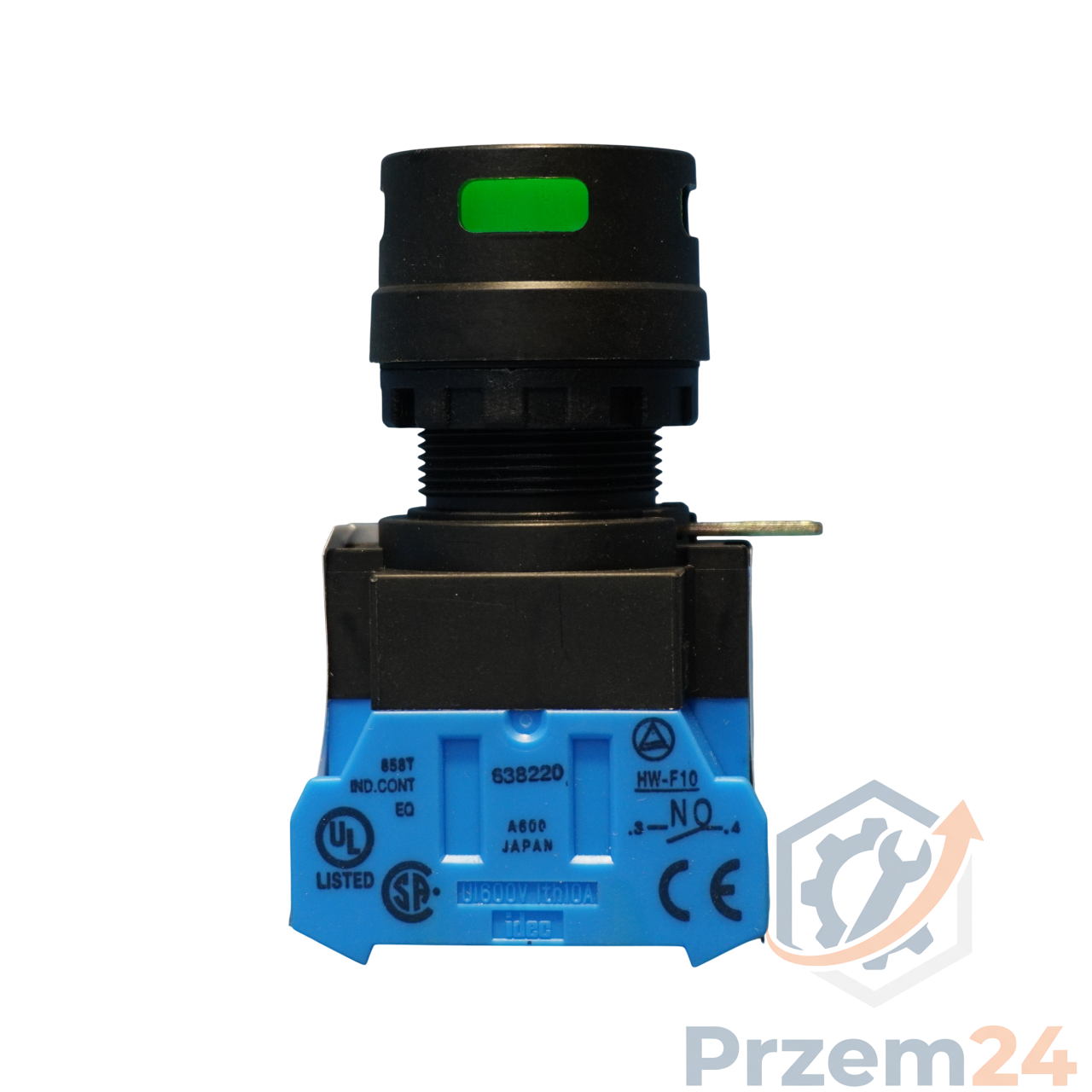 IDEC-HWF10-BLOK-KONTAKTOWY-Z-PRZYCISKIEM-AWARYJNYM-(ZESTAW-2-SZT)