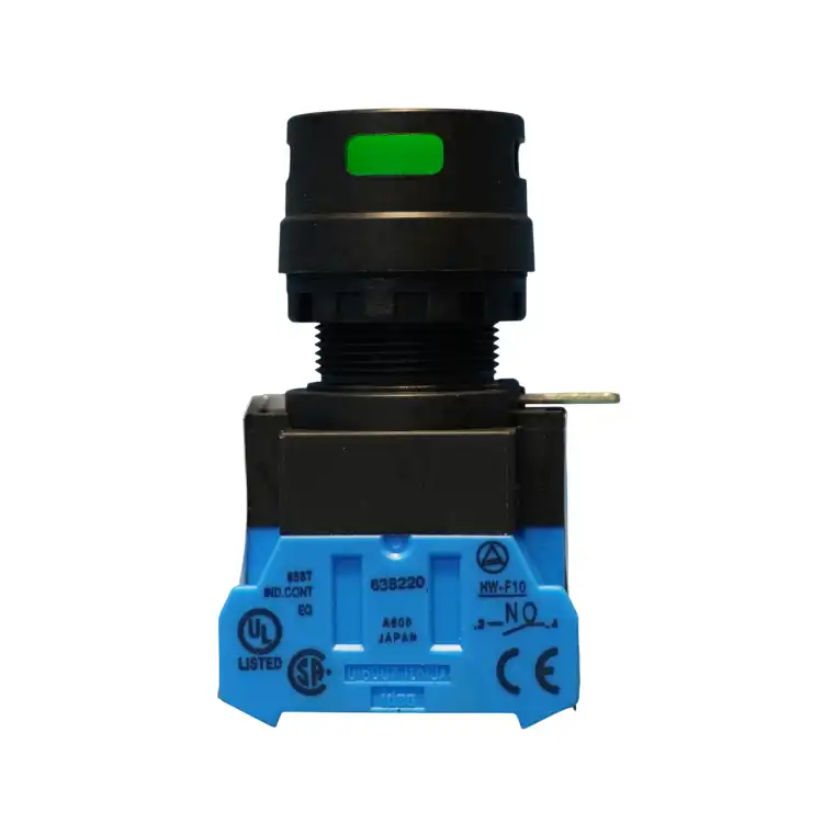 IDEC-HWF10-BLOK-KONTAKTOWY-Z-PRZYCISKIEM-AWARYJNYM-(ZESTAW-2-SZT)