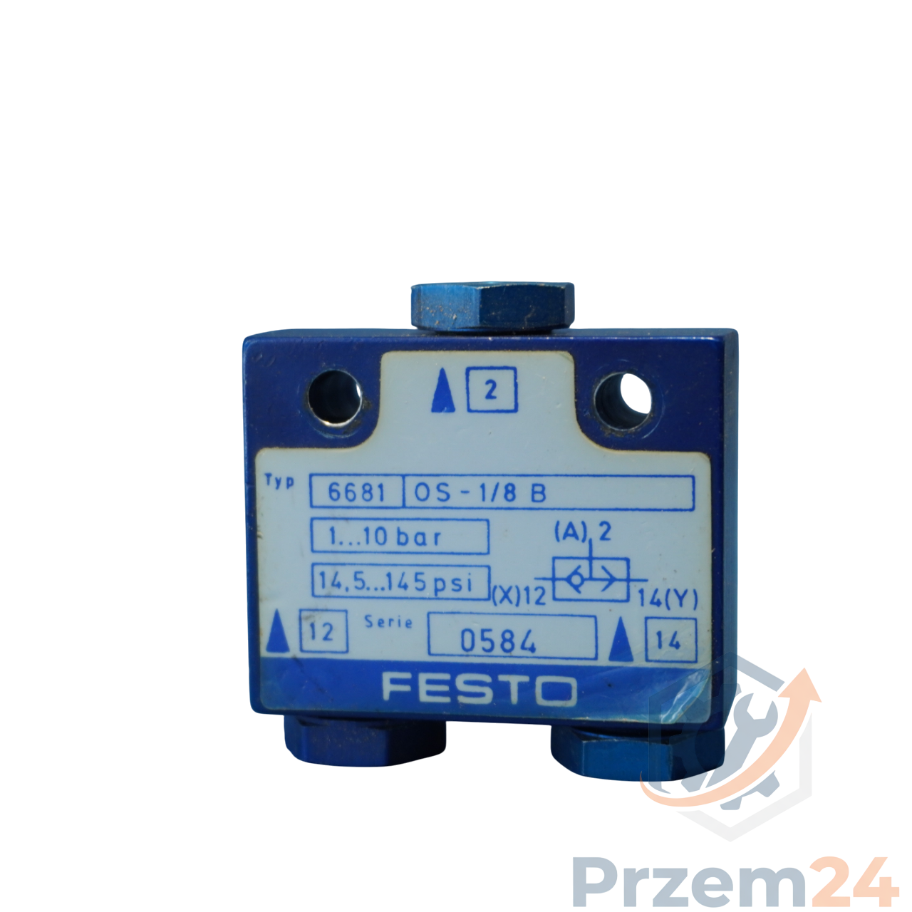 Festo-OS1-8-B-6681-Zawór-logiczny-pneumatyczny-(Zestaw-3-SZT)