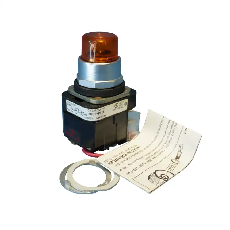 AllenBradley-800TPT16A-800TPT16-A-Przycisk-pomarańczowy