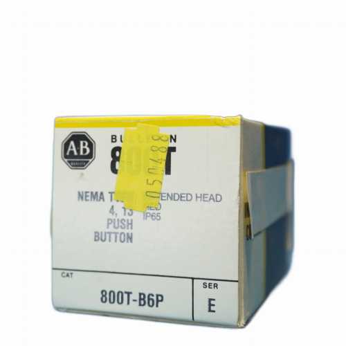 AllenBradley-800TB6P-800TB6P-Przycisk-czerwony-(ZESTAW-2-SZT)