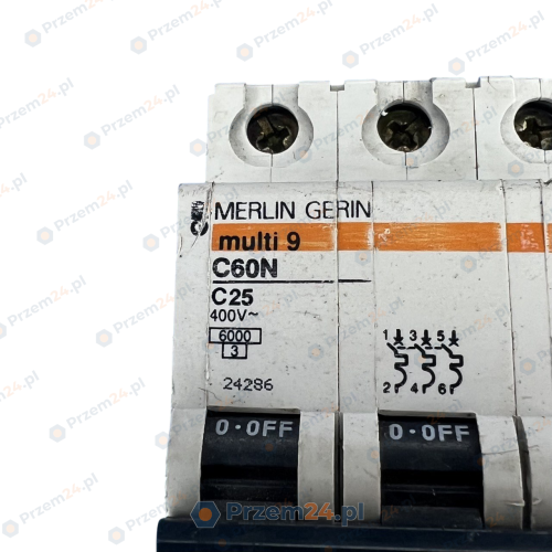 Merlin-Gerin-24286-Multi-9-C60N-C25-Wyłącznik-nadprądowy-400V-2