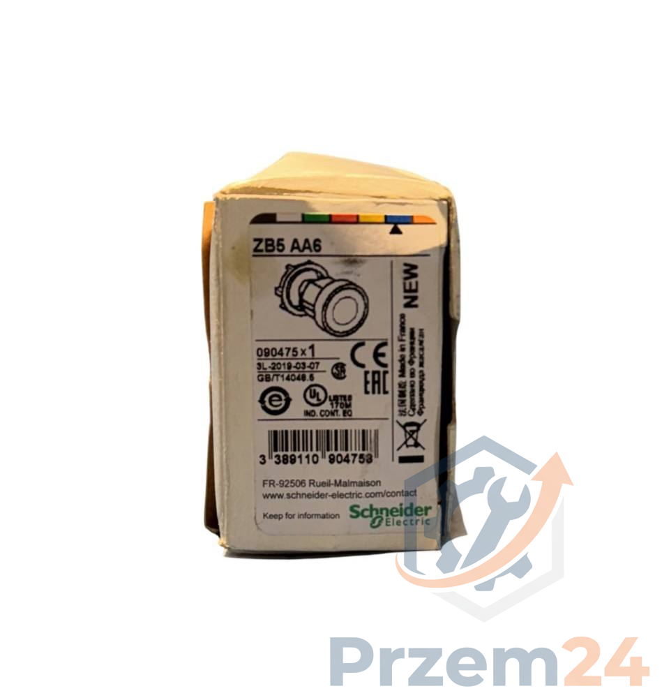 Schneider-ZB5-AA6-ZB5AA6-090475-Niebieski-przycisk