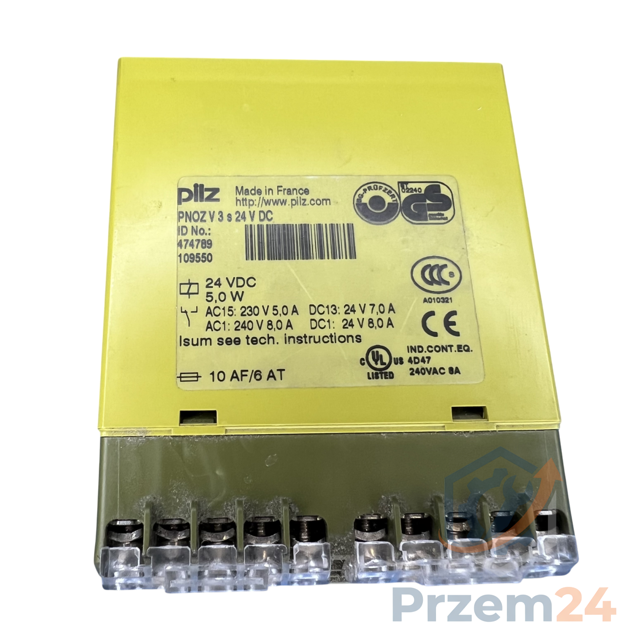 Pilz-PNOZ-V3-s-474789-109550-Przekaźnik-bezpieczeństwa-24V-DC