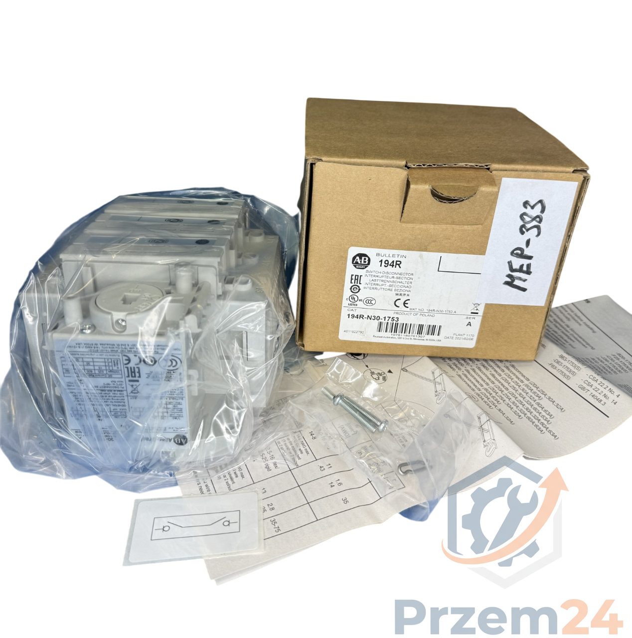 ALLENBRADLEY-194R-194RN301753-194RN301753-Przełącznik