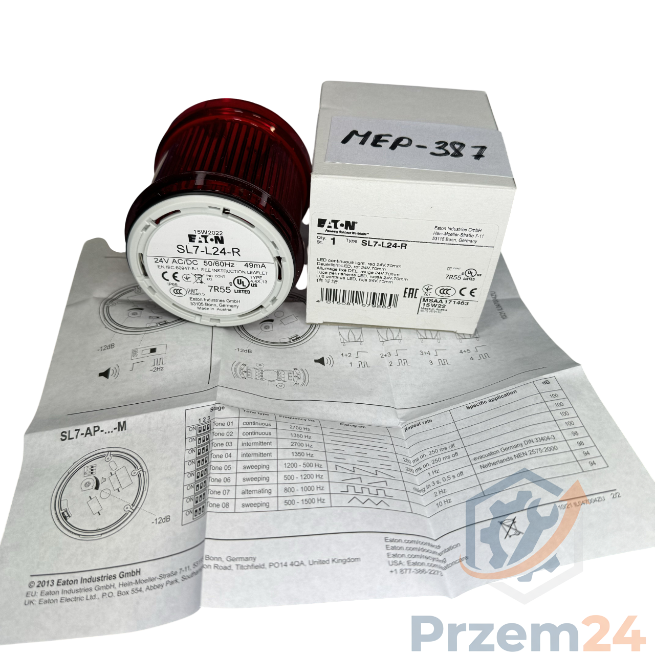 EATON-SL7L24R-LED-Moduł-światła-ciągłego