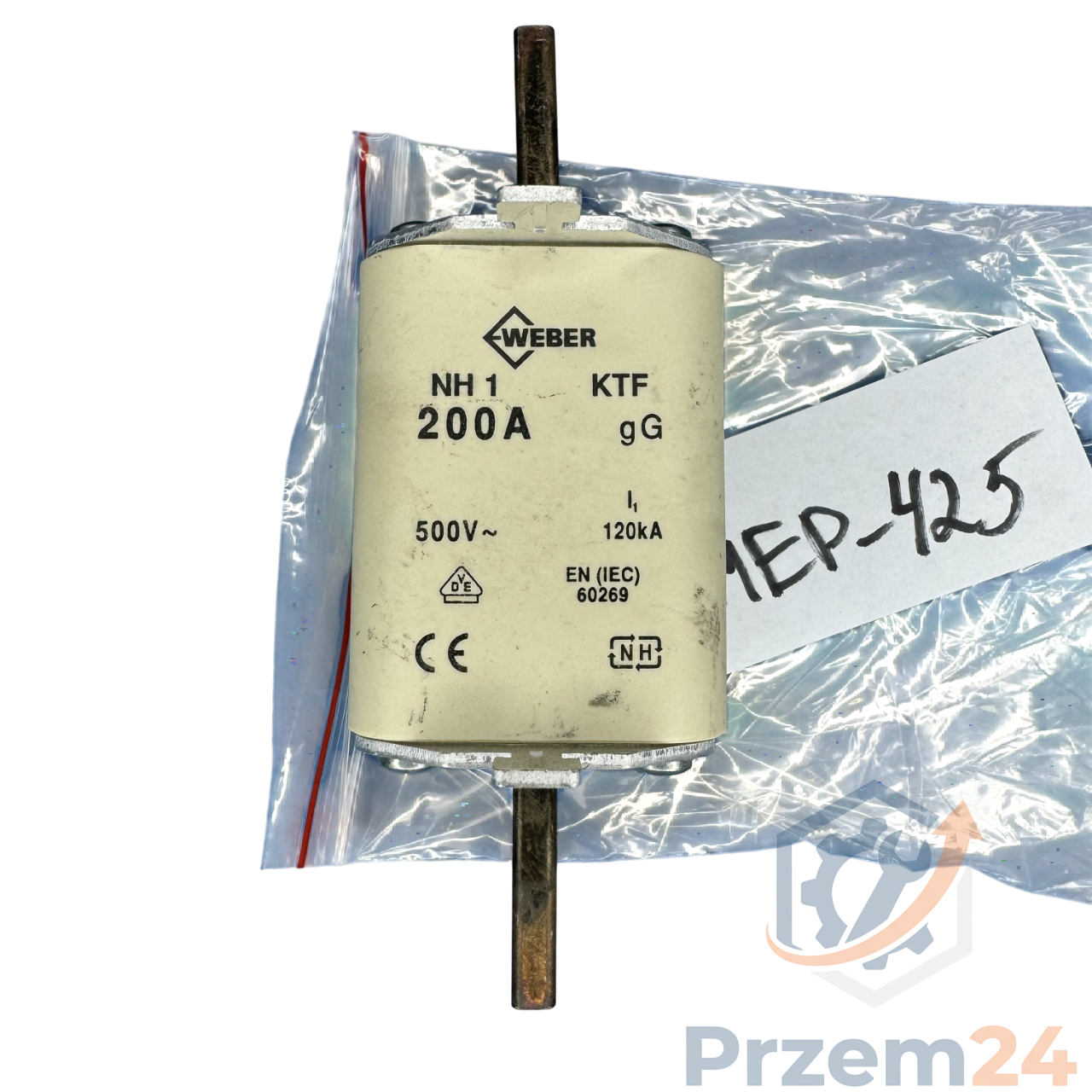 Weber-NH1-Wkład-bezpiecznika-KTF-200A-500V