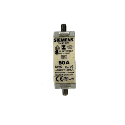 Siemens-3NA2-820-Bezpiecznik-50A-500V-120kA