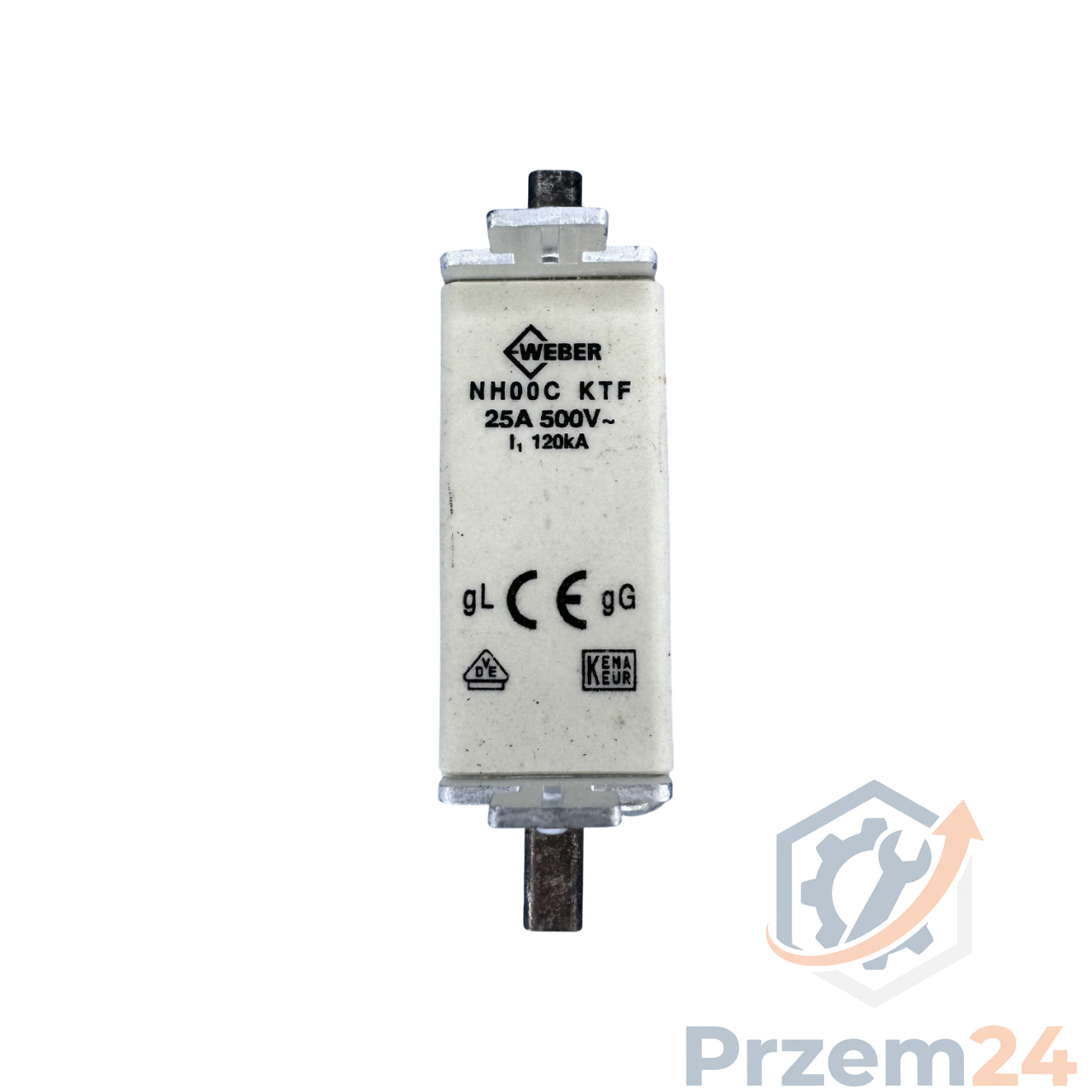 Weber-NH00C-Bezpiecznik-KTF-25A-500V-120kA