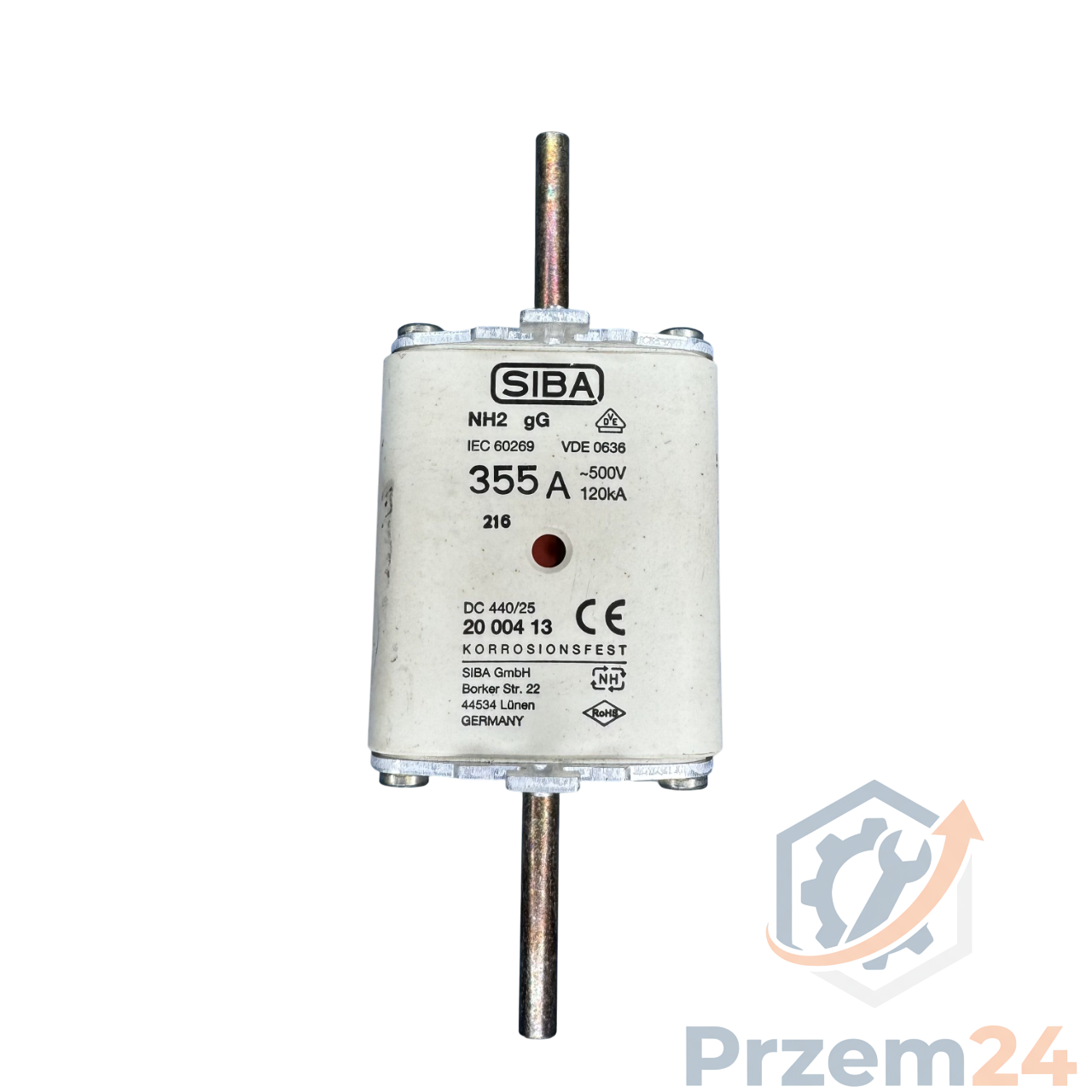Siba-NH2-Bezpiecznik-355A-500v-120kA