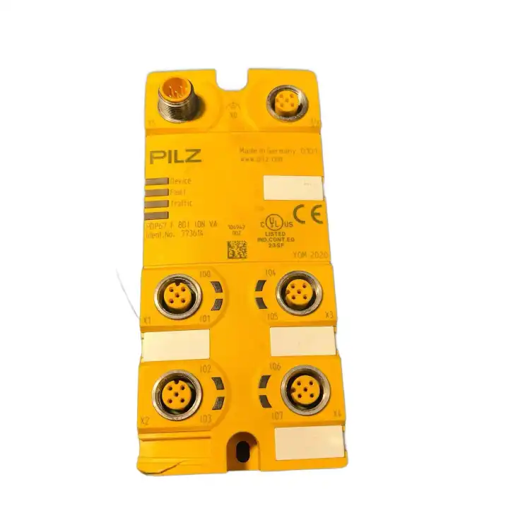 Pilz-773614-PDP67-F-8DI-ION-VA-Moduł-wejściowy-z-defektem
