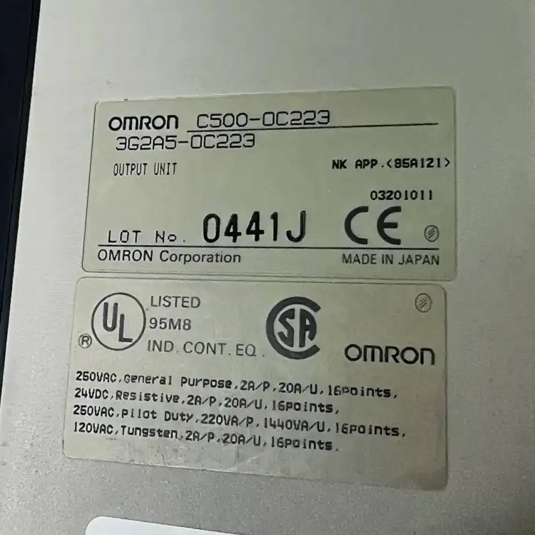 Omron-C500OC223-3G2A5OC223-Moduł-wyjściowy-5