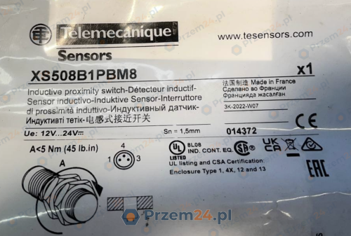Telemecanique-XS508B1PBM8-Czujnik-indukcyjny-2