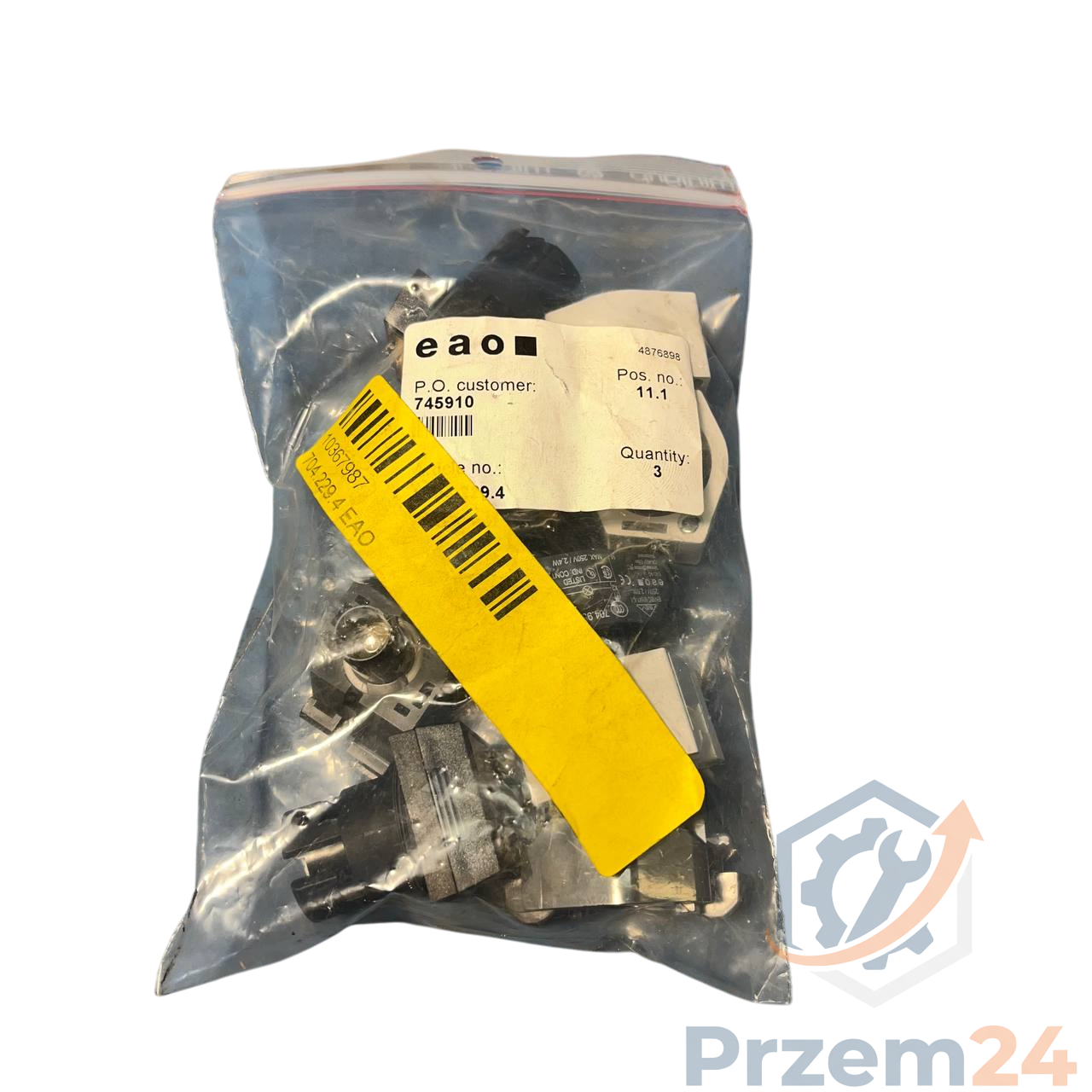 EAO-704.229.4-7042294-Żółty-element-uruchamiający-(3-szt)