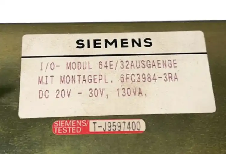Siemens-6FC39843RA-64E-32-Moduł-wejść-wyjść-7
