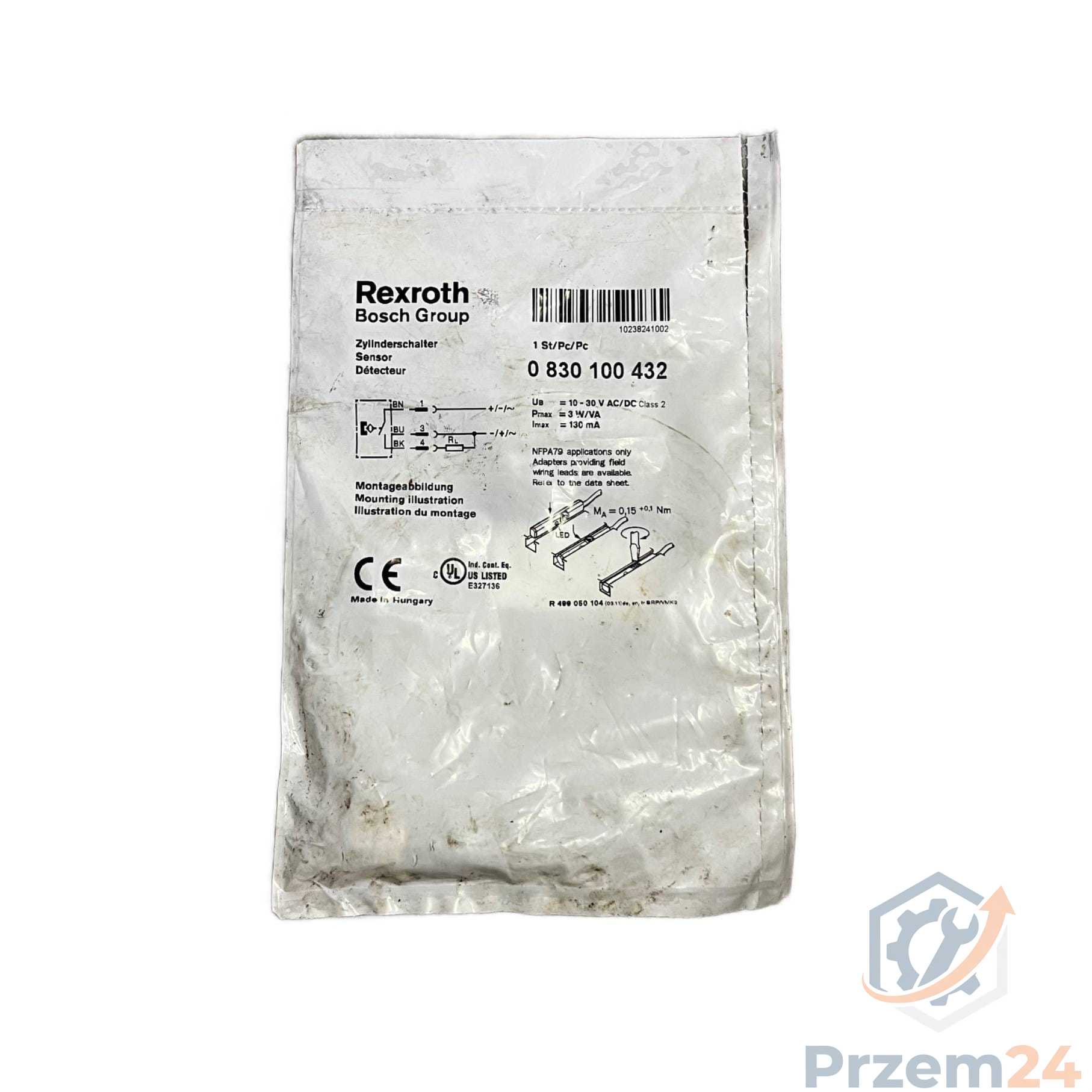 Rexroth-0-830-100-432-0830100432-Czujnik-1030-V-DC-130-mA