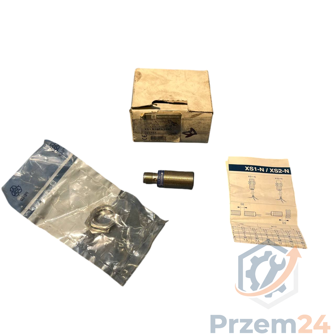 Telemecanique-XS1N18PA349D-091157-Czujnik-zbliżeniowy-indukcyjny