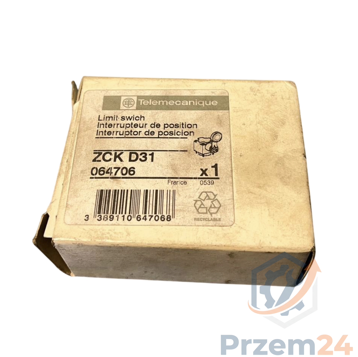 Telemecanique-ZCK-D31-ZCKD31-064706-Wyłącznik-krańcowy
