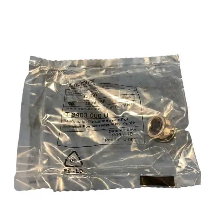 Amphenol-T-3403-000-U-Gniazdo-przyrządowe
