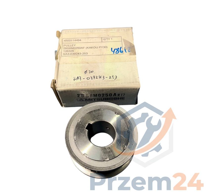 Mitsuboshi-28S8M0250AF-S8M0250-Koło-pasowe-synchroniczne-S8M-25mm