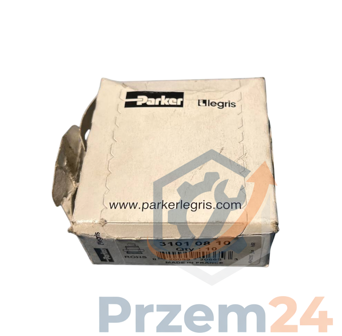 Parker-3101-08-10-31010810-Złączka-pneumatyczna-wtykowa-(8-szt)
