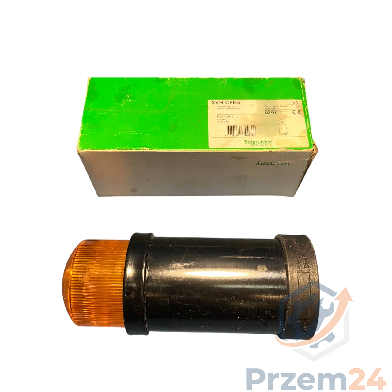 Schneider-XVB-C6B5-084562-Sygnalizator-świetlny-pomarańczowy