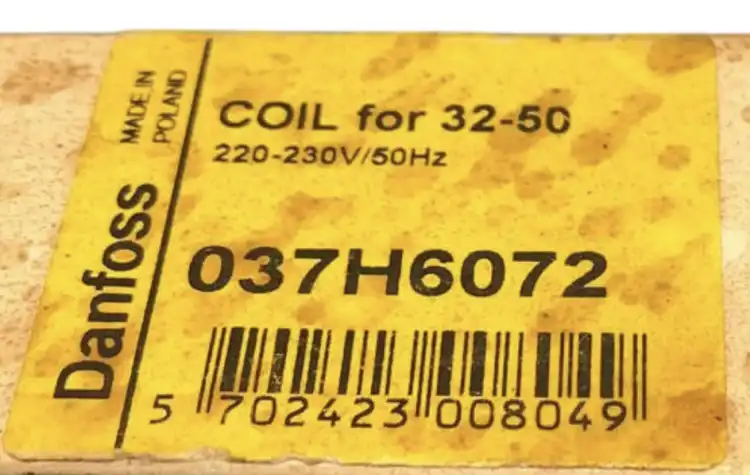 Danfoss-037H6072-Cewka-dla-3250-220230V-50Hz-3