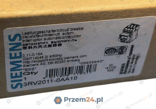 Siemens-3RV20110AA10-3RV20110AA10-0.110.16A-Wyłącznik-zasilania-2