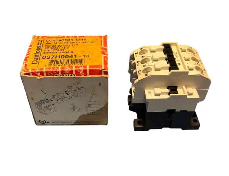 Danfoss-037H0041-Stycznik,-24V-Cewka,-16A,-3-Pole-2