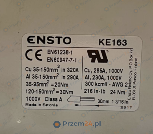 Ensto-KE163-Zacisk-2