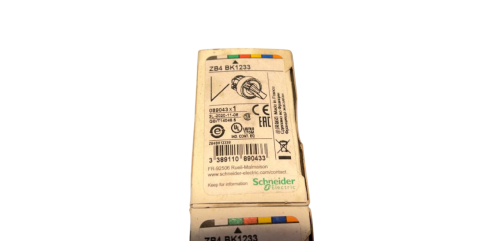 Schneider-ZB4-BK1233-ZB4BK1233-Zielony-przełącznik-obrotowy-(3-szt)-–Nowy