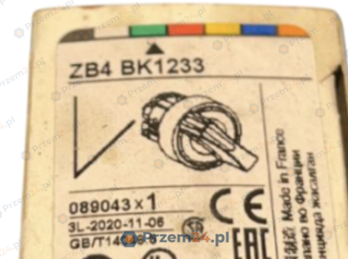 Schneider-ZB4-BK1233-ZB4BK1233-Zielony-przełącznik-obrotowy-(3-szt)-–Nowy-2