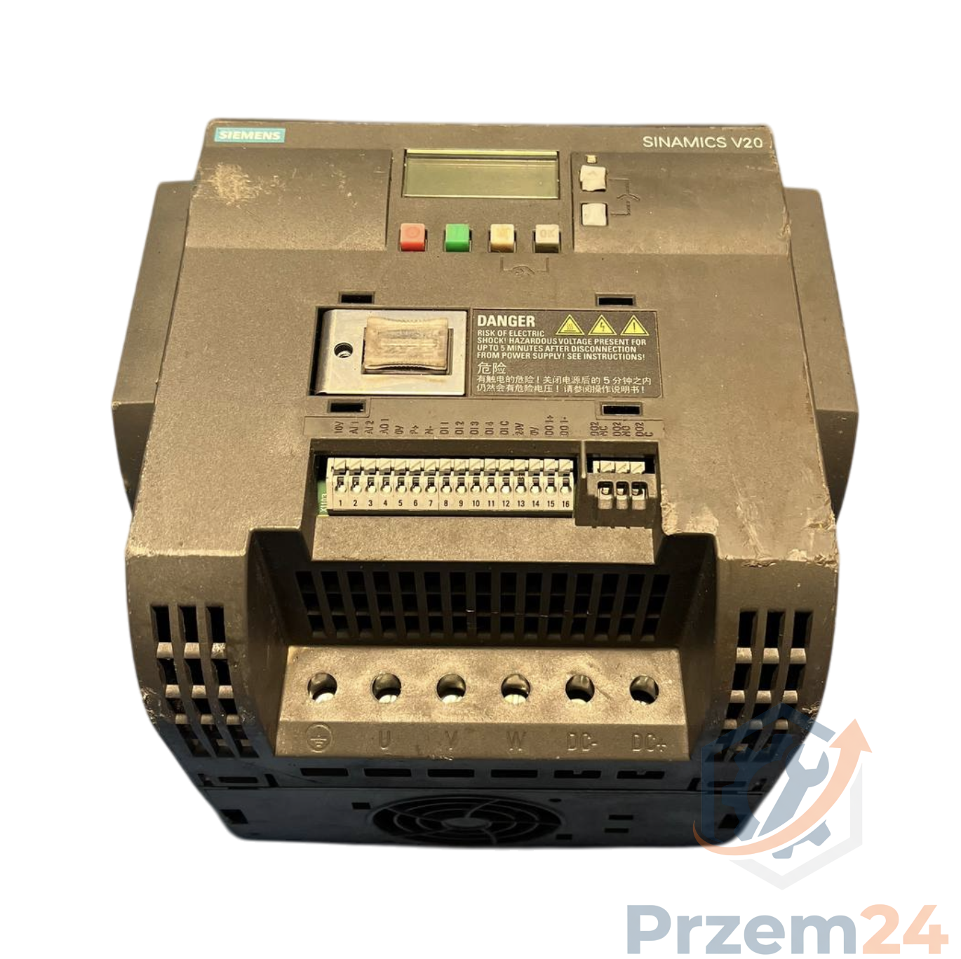 Siemens-Sinamics-V20-6SL32105BE255UV0-Falownik