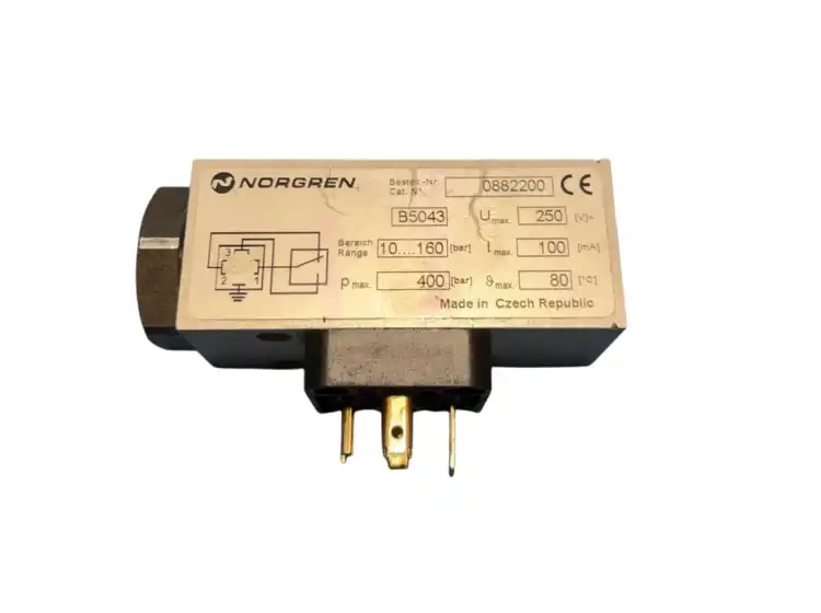 Norgren-0882200-Wyłącznik-ciśnieniowy-250V-100mA-Pmax-400-Bar-2