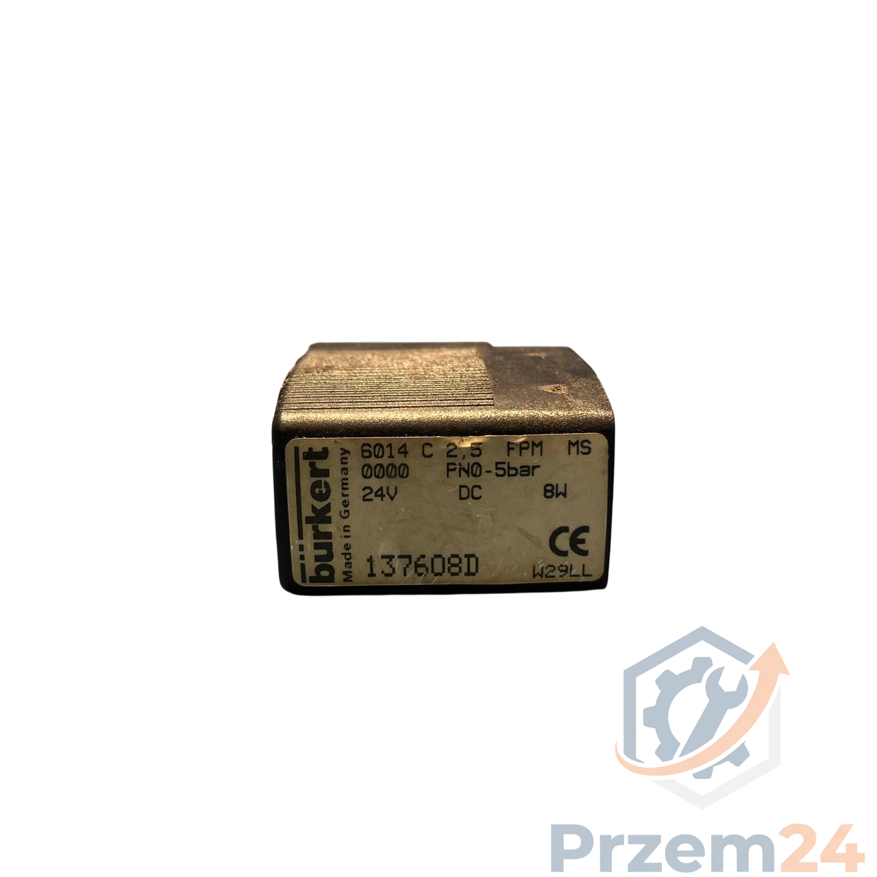 Burkert-6014C-2,5-FPM-MS-0000-PN-06BAR-137608D-Cewka-elektromagnetyczna