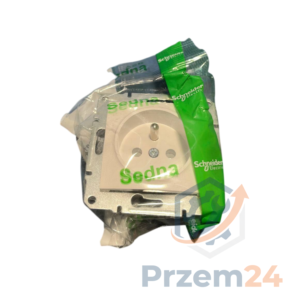Schneider-SDN2800121-Sedna,-gniazdo-pojedyncze-2P+PE
