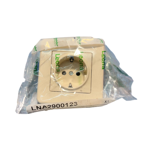 Schneider-LNA2900123-Leona-gniazdo-pojedyncze-z-bocznym-uziemieniem