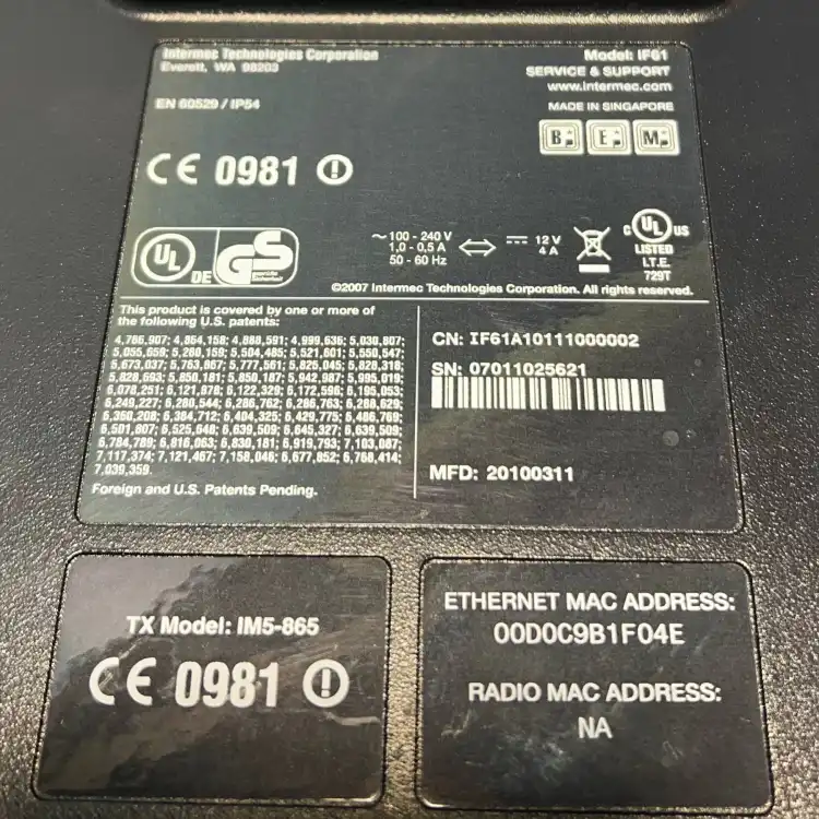 Intermec-IF61-IF61A10111000002-IM5865-RFID-Czytnik-7
