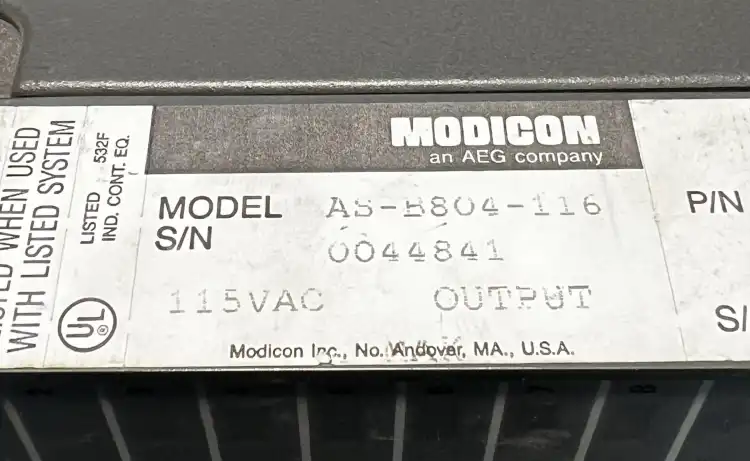AEG-Modicon-ASB804116-ASB804116-Moduł-wyjściowy-115-VAC-5