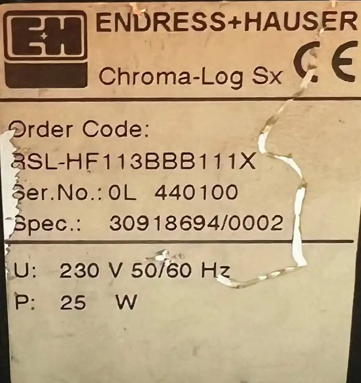 ENDRESS+HAUSER-CHROMA-LOG-SX-RSLHF113BBB111X-Rejestrator-230V-6
