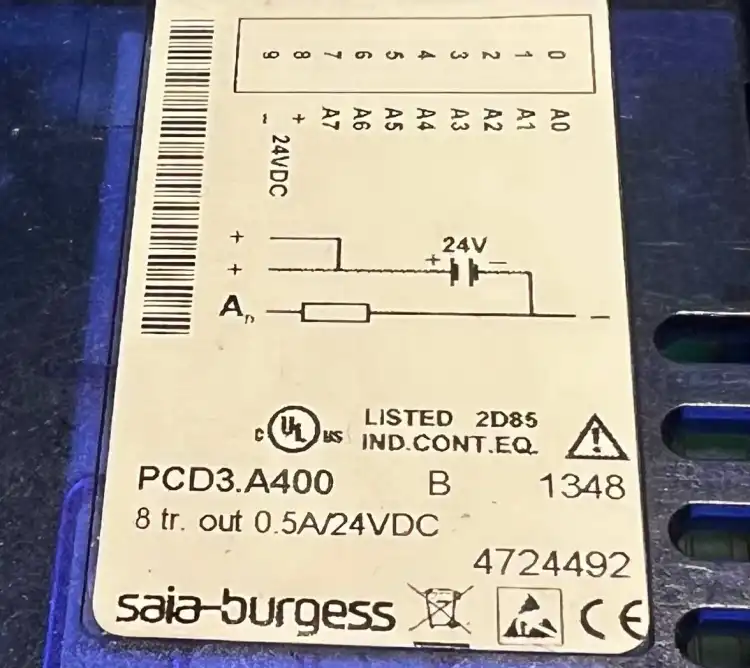 Saia-Burgess-PCD3.A400-Moduł-wyjść-8-wyjść-tranzystorowych-24VDC-5
