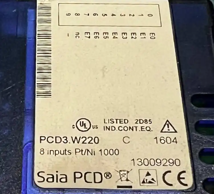 Saia-PCD3.W220-Moduł-wejść-analogowych-8-wejść-Pt-Ni-1000-5