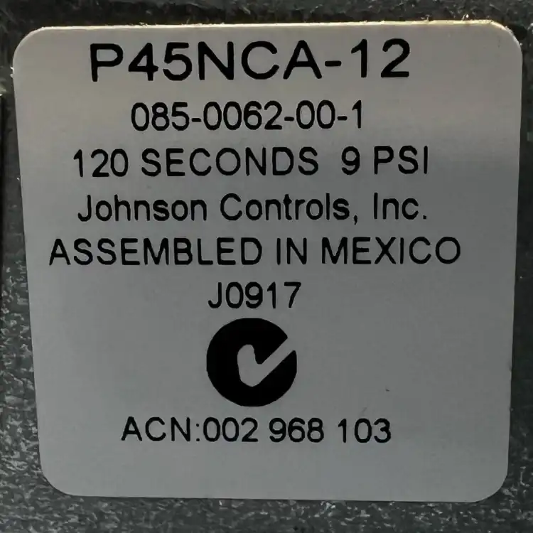 JOHNSON-CONTROLS-P45NCA12-P45NCA12-Sterownik-ciśnienia-oleju-5