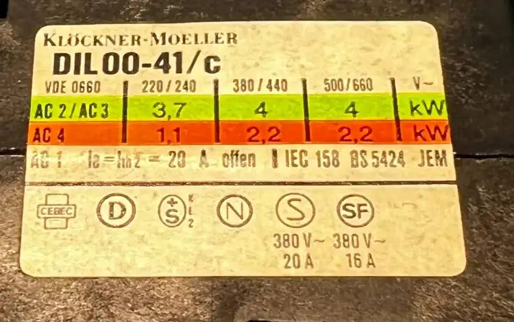KlocknerMoller-DIL-0041-C-KlocknerMoeller-Z01,2-StycznikU,zywany-6