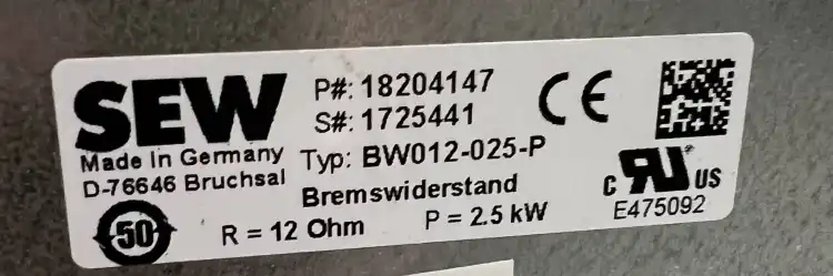 SEW-BW012025P-18204147-Rezystor-hamowania-12-Ohm-2.5kW-7