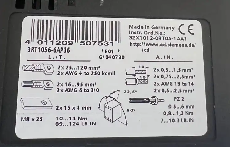 Siemens-3RT10566AP36-Stycznik-90kW-400V-4