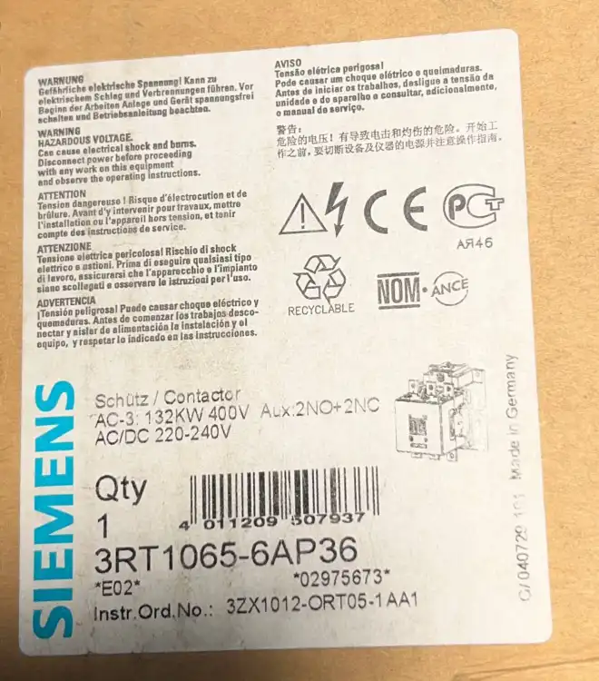 Siemens-3RT10656AP36-Stycznik-mocy-132KW-400V-4