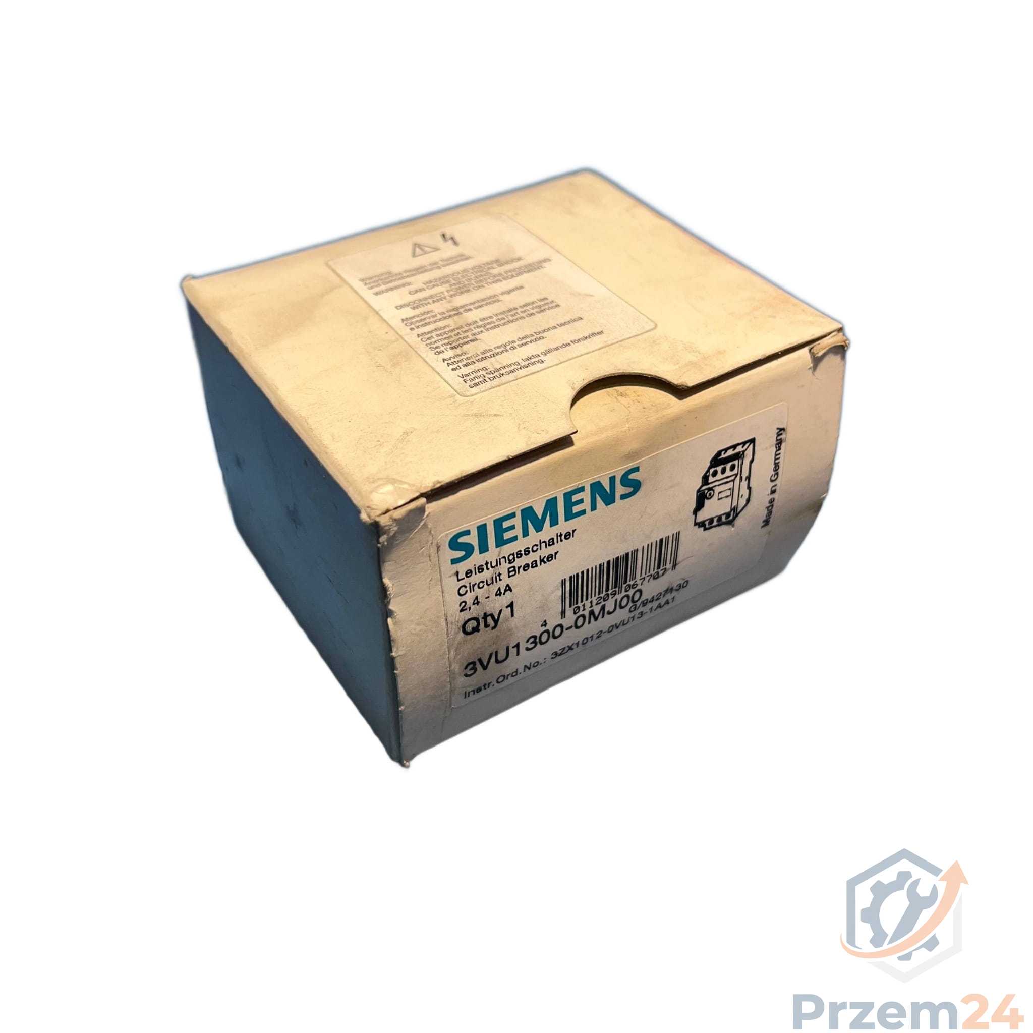 Siemens-3VU13000MJ00-Wyłącznik-silnikowy-2,44A