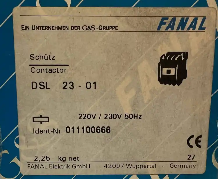 Fanal-DSL-2301-DSL-23-Stycznik-220V-230V-50Hz-Komplet-5-sztuk-4